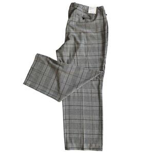 Calvin Klein Modern Fit Plaid Dress Pants - Size 22W